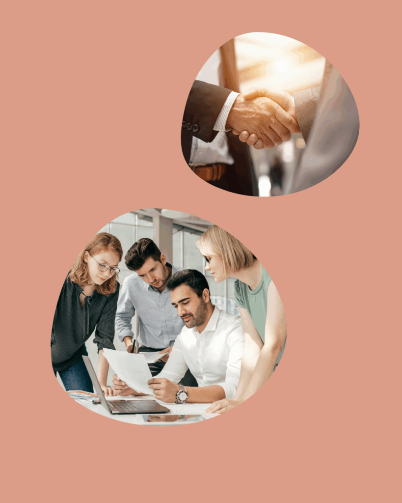 Teammeeting mit mehreren Mitarbeitern – Experten beantworten Fragen von Unternehmen